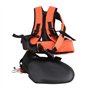 Harnais pour Débroussailleuse Harnais à Double Sangle Bretelles Réglables Confort pour Tondeuse Ceinture en Nylon en Forme de Y