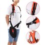 Harnais pour Débroussailleuse Harnais à Double Sangle Bretelles Réglables Confort pour Tondeuse Ceinture en Nylon en Forme de Y