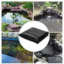 Bâche flexible pour étang à poissons 2 m x 2 m,Bâche pour Bassin,Bâche pour Bassin de Jardin,Bache pour Bassin Poisson Exterieur