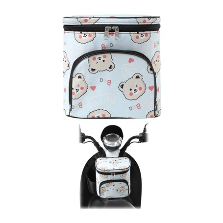 MINZHI Sacoche de vélo pour enfant avec motif