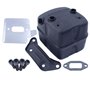 Kit de Pot Échappement pour Husqvarna 371 372XP 385 390XP Série