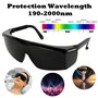 Lunettes de sécurité laser IPL 190 nm-2000 nm, Lunettes de Protection Laser pour Opérateur de Cosmétologie Laser, l'Epilation La