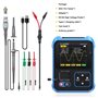 WANGCL TC3 - Testeur ESR d'oscilloscope Portable 3 en 1 Écran TFT 2,4" Mini oscilloscope numérique 1500 mA - Bande passante 200 
