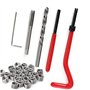 WANGCL Lot de 30 kits de réparation de filetage M6 Helicoil inserts de filetage