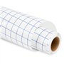 Lya Vinyl Papier Transfert pour Vinyle Adhesif - 30 x 457cm Grille Bleue Papier Transfert Vinyle for Cricut