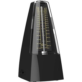 Cantus Métronome mécanique avec avertissement sonore sans piles 350 Black Cantus Métronome mécanique avec avertissement sonore sans piles 350 Black