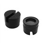 Bloc de Caoutchouc pour Tampon Cric 2 Pièces Jack Pad Universel pour Crics de Levage Hydraulique Auto 5cm