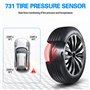 SKUNTUGUANG Lot de 2 capteurs de pression de pneu 8532731 TPMS pour moto F/K/R 36318532731 3631-8532-731
