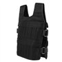 Gilet Lesté d'Entraînement et de Course - Veste de Formation Pondérée Réglable 15Kg en Tissu d'Oxford pour La Forme Physique