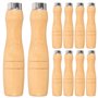 Drhomeam Lot de 2 poignées de robinet en plastique pour robinet de douche, baignoire, chaud et froid, accessoires de cuisine et 