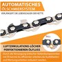 Eyoloty Lot de 4 chaînes de tronçonneuse 30 cm 3/8" LP 1,1 mm 45 maillons entraîneurs pour tronçonneuse sans fil Ryobi OCS1830,