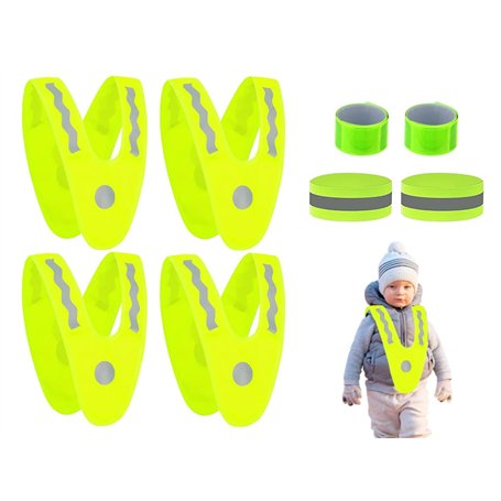 Hitopin 4PCS Gilet Fluo Enfant
