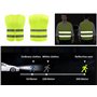 Anlising Gilet de Sécurité, 10PCS Jaune Gilet de Sécurité Réfléchissant, Gilet De Sécurité Haute Visibilité, Gilet Réfléchissant