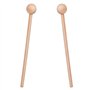 Lot de 2 maillets en bois xylophone pour enfants
