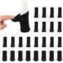 Chaussettes de Chaise Mobilier en Feutre - 24 PCS Chaussette Chaise pour Pieds Protection Élastique pour Pieds de Chaise Capote