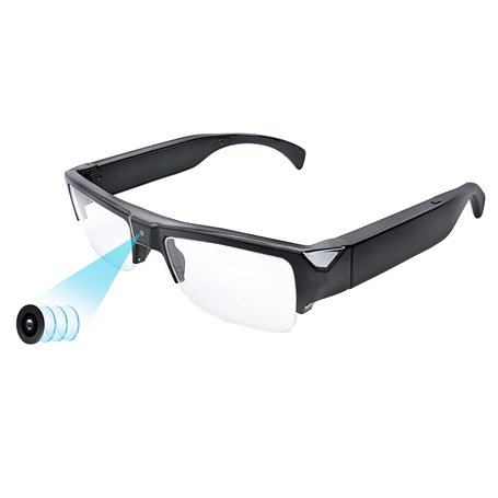Lunettes caméra espion HD 1080p Mode Action Vidéo Recorder Lunettes pour conduite