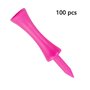 Zivisk Castle Tees 57mm Lot de 100 Tees de Golf en Plastique - Rose