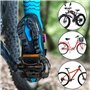 Ncheli 2 pcs Pédales de vélo,Montagne Vélo Pédales 9/16 Pedale MTB Pédales VTT Convient pour Les vélos de Montagne, Les vélos de