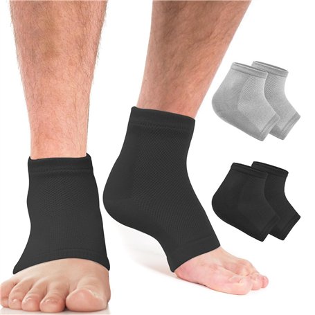 chaussettes hydratantes à talon