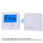 Thermostat Numérique, Régulateur de Température de Chauffage sans Fil LCD Thermostat Programmable Numérique pour Système de Chau