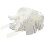 POFET Lot de 500 étiquettes blanches en papier blanc