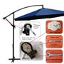 Accessoires De Parasol De Terrasse, Accessoire De Parasol Déporté, 42 Mm Remplacement De La Manivelle du Parapluie, Manivelle po