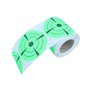 ANCLLO 200 pièces 3 Pouces Rondes adhésives cibles pasteurs fluorescents cibles de tir Autocollants cibles Points pour Le tir To