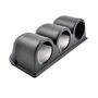 E Support™ 52mm 2" Support Fixation Montage Manometre Tableau trou triple de Bord Jauge Auto ABS Plastique