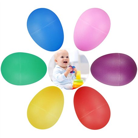 Chudian 24Pcs Œufs en Plastique