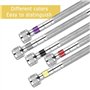 Dadabig 5 Pcs Tournevis Montre Pour Réparation De Montres Pour Les Horlogers De Tournevis Precision Pour Montre, Jaune, Noir, Ro