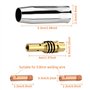 Dadabig 15AK MIG MAG Embouts de Contact de Buse de Soudage Support de Pointes de Contact de Buses, Kit d'accessoires pour Torche