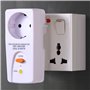 GutReise Fiche intermédiaire FI pour protection des personnes contre les chocs électriques 16 A 220-250 V 10 mA Adaptateur de sé