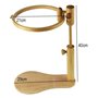 UOOOM Support de Broderie Réglable Table Cadre à broder en Bois pour Tapisserie Broderie Travaux d'Aiguille Peinture sur Soie