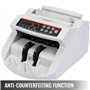 BuoQua Compteuse de Billets Valorisatrice UV/MG Détection Des Faux Billets Avec LED Affichage