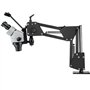 VEVOR Micro miroir multidirectionnel incrusté avec support à ressort 7X-45X multidirectionnel microréglage, microscope, microsco
