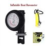 Baromètre de Kayak, Baromètre de Jauge de Pression d'Air de Bateau Pneumatique en Nylon pour Radeau de Kayak Indicateur Pression