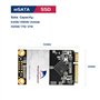 128Go mSATA Internal SSD Sharkspeed Plus Disque Interne Solid State Drive SATA III 6Go/s Mini SATA 3D NAND,pour Mini PC Ordinate
