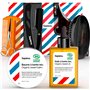 Sapiens Barbershop Kit Barbe Homme - Coffret Soin Barbe et Rasage Homme - Huile Barbe et Baume Barbe BIO Made in France
