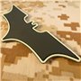 Batman Dark Knight Glow Dark GITD PVC Rubber 3D Touch Fastener Patch