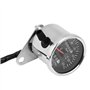 Indicateur de vitesse, jauge de compteur kilométrique 65 mm pour moto à cadran noir avec f e indicatrice compteur moto+compteur 