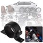Duokon Support de pompe à essence en alliage d'aluminium de 60mm, support de montage de filtre de voiture de pompe à essence ext