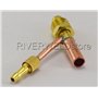 RIVERWELD Raccord 5/8"-18 Mâle pour Câbles Soudage Torches TIG SR-26/WP-26 - Connexion Gaz/Eau Séparée 2pcs