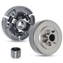 Haishine .325" 7 dents Tambour d'embrayage Pignon de chaîne Kit de roulement de cage de jante pour Stihl MS250 MS230 MS210 025 0