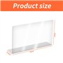 lemgyiamz Séparateurs Étagères Armoire Diviseur Système - Baffle en PVC Bloqueur Meubles De Jouets Transparent Meuble BibliothèQ