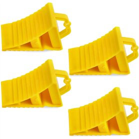 GAsupply Lot de 4 cales de roue en plastique avec poignée pour voiture