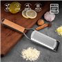 Râpe à fromage, râpe de cuisine, zesteur, râpe à parmesan, râpe à citron, râpe à fromage avec lame fine en acier inoxydable et m