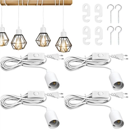 BORDEAG Cordon De Lampe De Sel