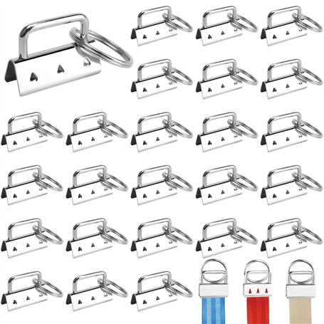30Pcs Matériel de Porte Clé