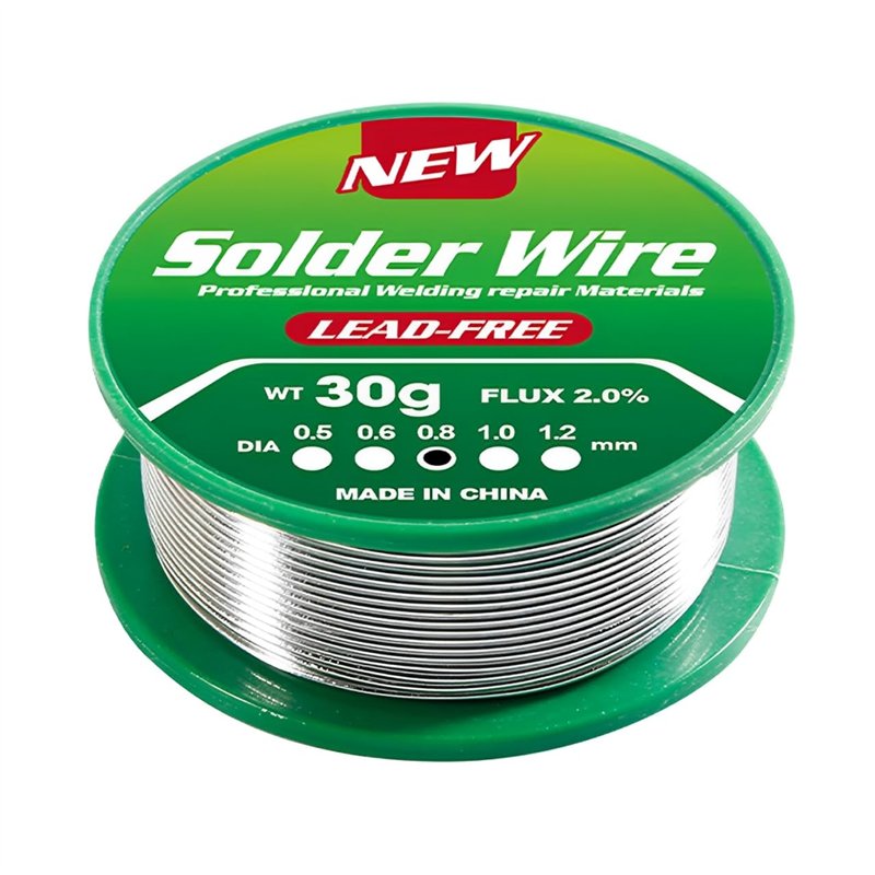 Fil à Souder étain 0.6 Mm Avec Flux 60% - Longueur 3 M, Marque Textool, Pour électronique