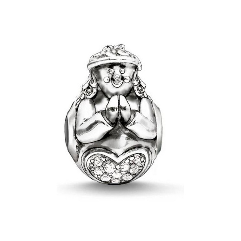 Perle de verre Femme Thomas Sabo SET0359-494-11-L4013 Argenté 1 cm